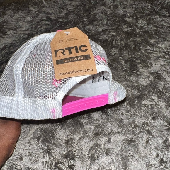 New RTIC Trucker Hat in Pink. - Picture 4 of 6